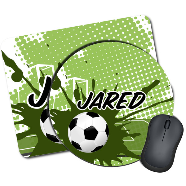 Custom Soccer Mouse Pad (Personalized)