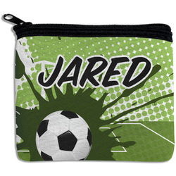 Soccer Rectangular Coin Purse (Personalized)