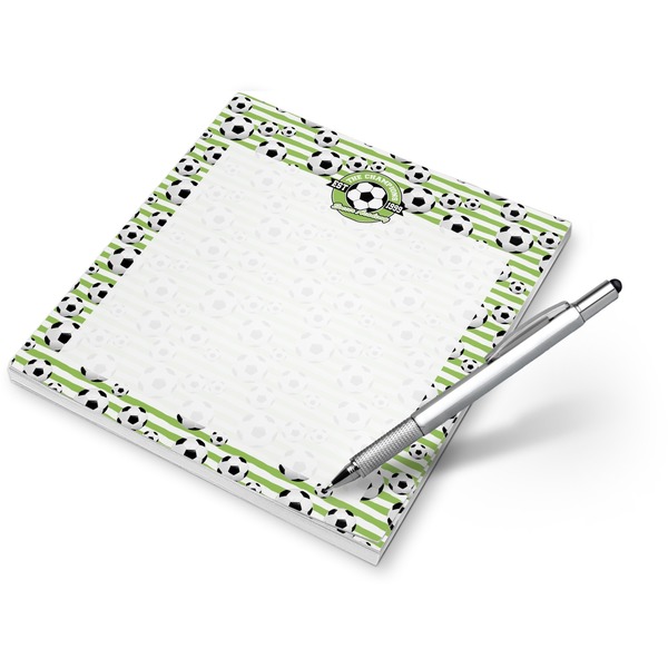 Custom Soccer Notepad (Personalized)
