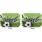 Soccer Octagon Placemat - Double Print Front and Back