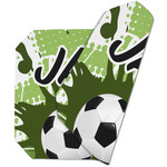 Soccer Dining Table Mat - Octagon (Double-Sided) w/ Name or Text