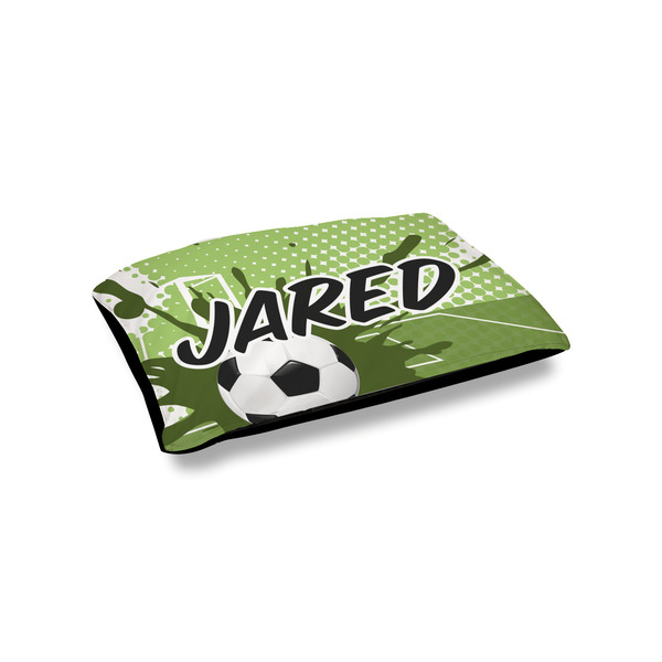 Custom Soccer Outdoor Dog Bed - Small (Personalized)