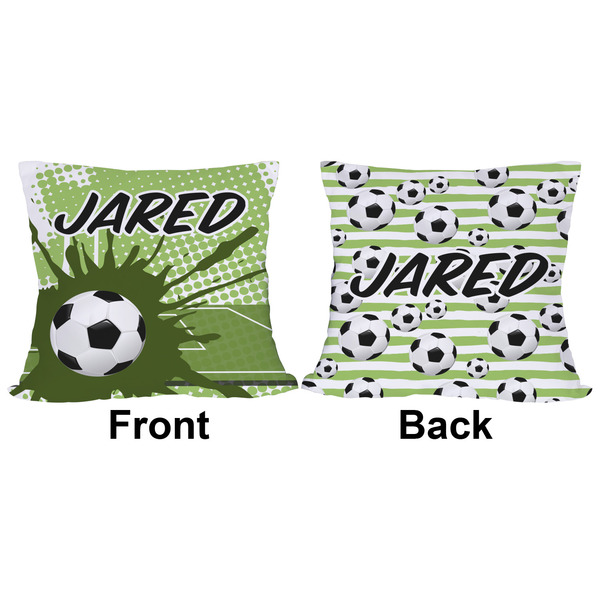 Soccer Outdoor Pillow - 18x18
