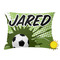 Soccer Outdoor Throw Pillow (Rectangular - 12x16)
