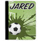 Soccer Padfolio Clipboards - Large - FRONT