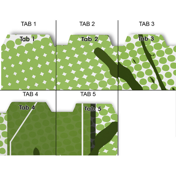 Soccer Page Dividers - Set of 5 - Approval