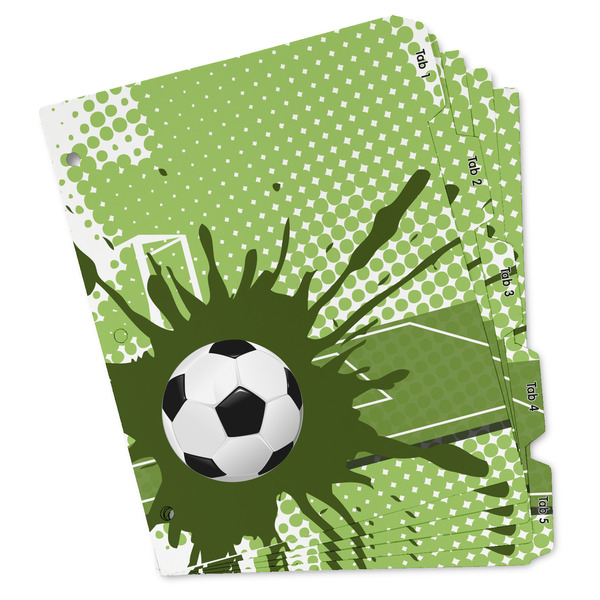 Custom Soccer Binder Tab Divider - Set of 5 (Personalized)