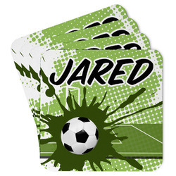 Soccer Paper Coasters (Personalized)
