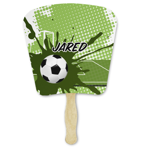Custom Soccer Paper Fan (Personalized)