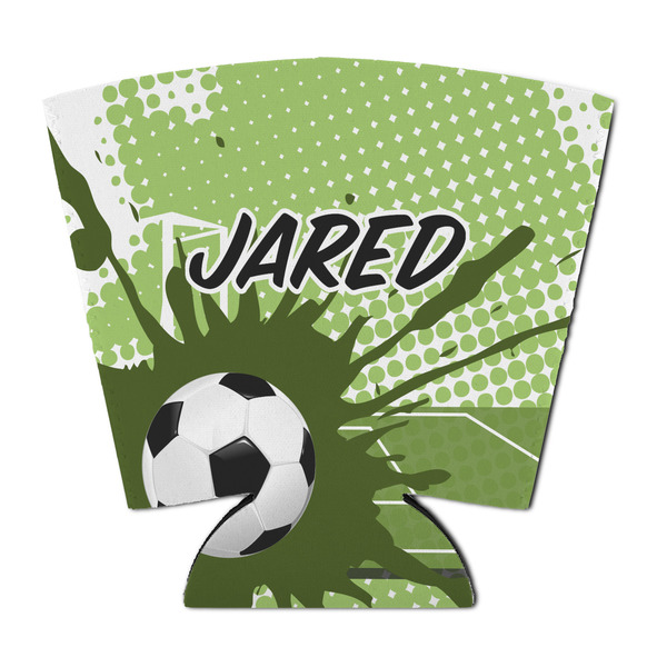Custom Soccer Party Cup Sleeve - with Bottom (Personalized)