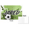 Soccer Disposable Paper Placemat - Front & Back