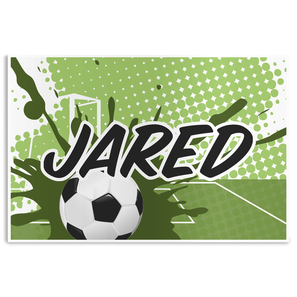 Custom Soccer Disposable Paper Placemats (Personalized)