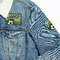 Soccer Patches Lifestyle Jean Jacket Detail
