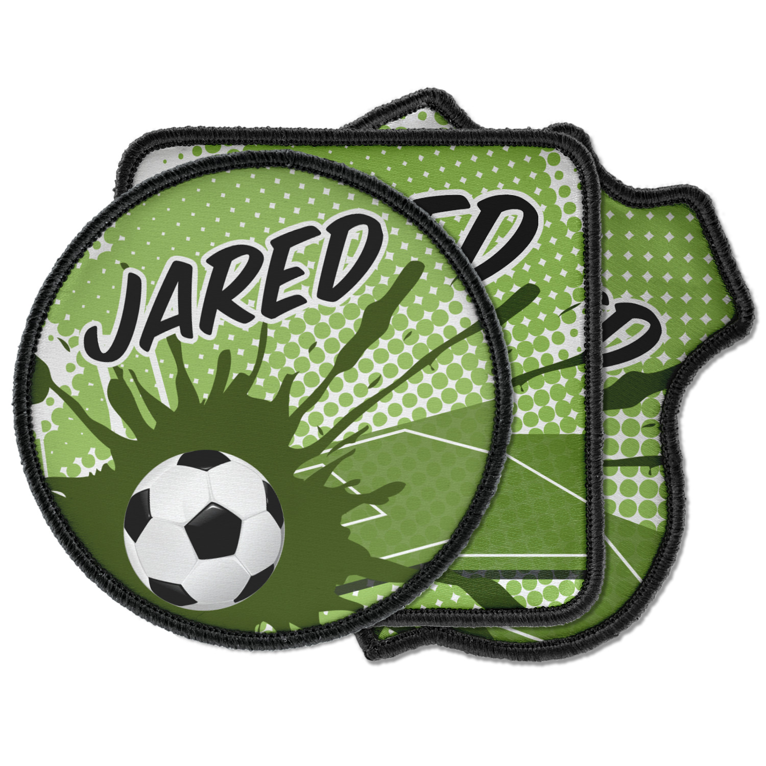 Custom Soccer Iron on Patches (Personalized) YouCustomizeIt