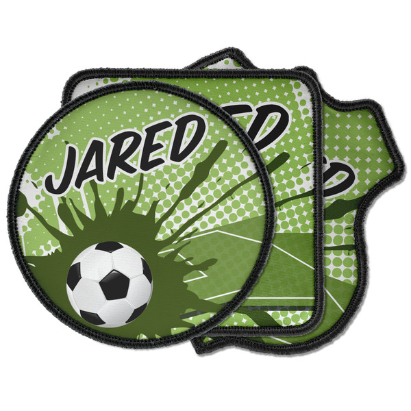Custom Soccer Iron on Patches (Personalized)