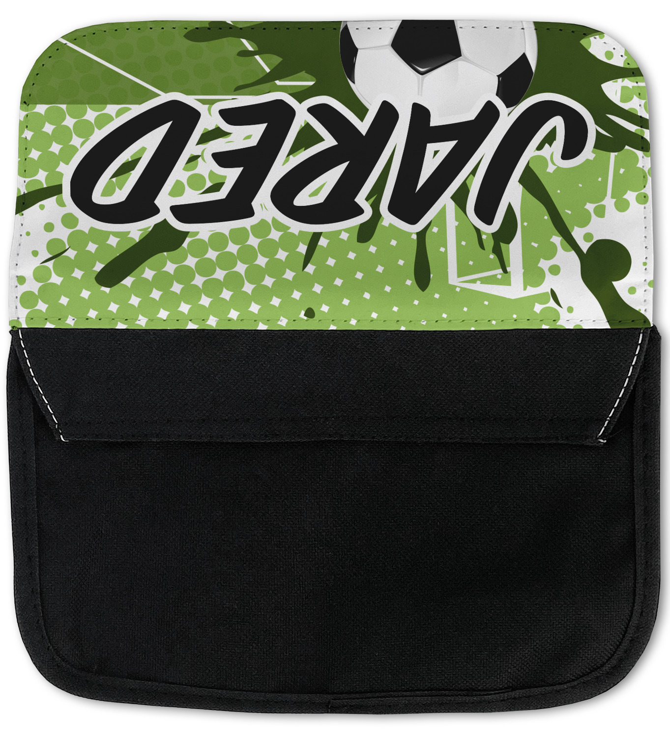 Custom Soccer Canvas Pencil Case w/ Name or Text YouCustomizeIt