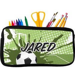 Soccer Neoprene Pencil Case (Personalized)