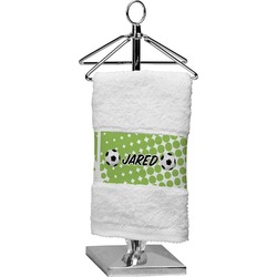 Soccer Cotton Finger Tip Towel (Personalized)