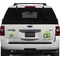 Soccer Personalized Square Car Magnets on Ford Explorer