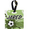 Soccer Personalized Square Luggage Tag