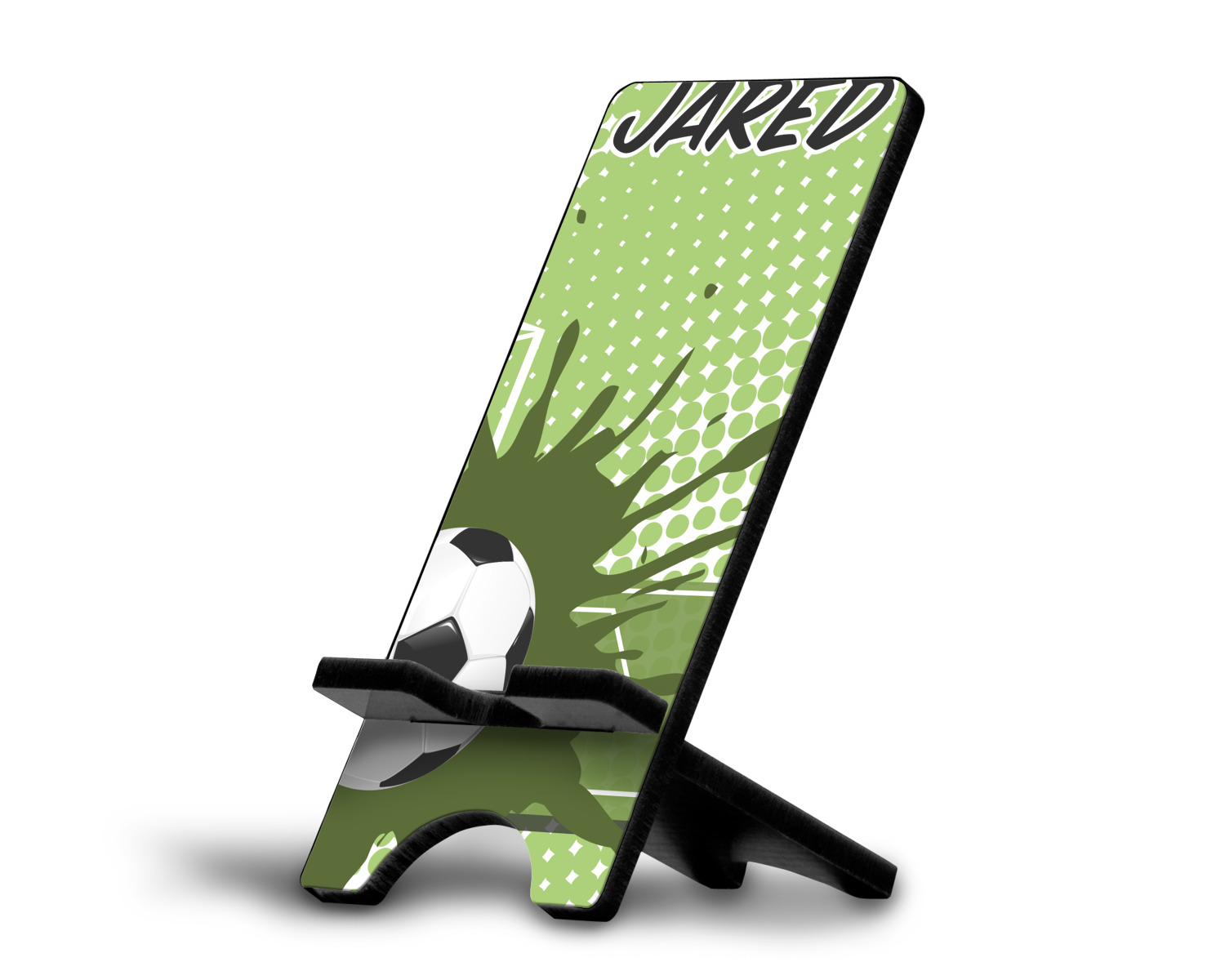 Custom Soccer Cell Phone Stand (Personalized) YouCustomizeIt