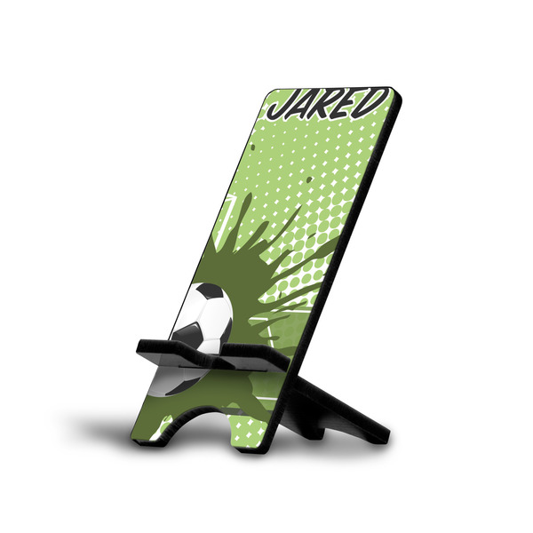 Custom Soccer Cell Phone Stand (Large) (Personalized)