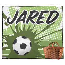 Soccer Outdoor Picnic Blanket (Personalized)