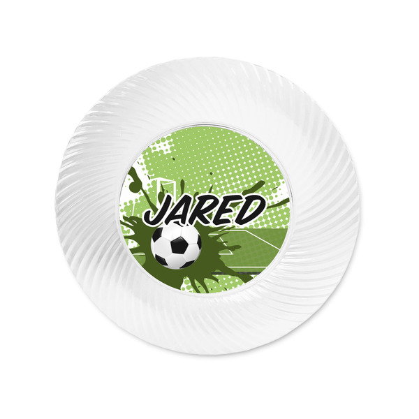 Soccer Plastic Party Appetizer & Dessert Plates - Approval