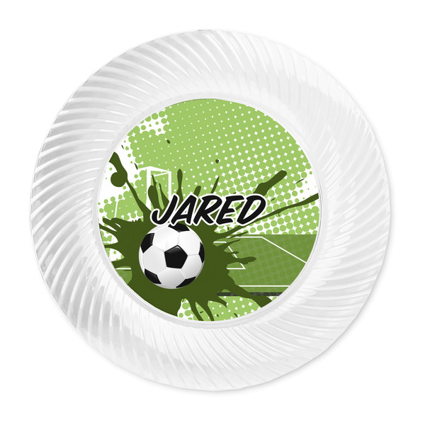 Soccer Plastic Party Dinner Plates - Approval