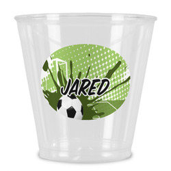 Soccer Plastic Shot Glass (Personalized)