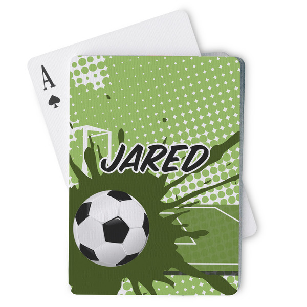 Custom Soccer Playing Cards (Personalized)