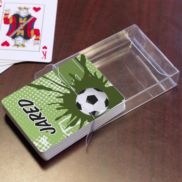 Soccer Playing Cards - In Package