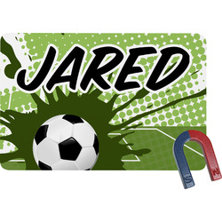 Soccer Rectangular Fridge Magnet (Personalized)