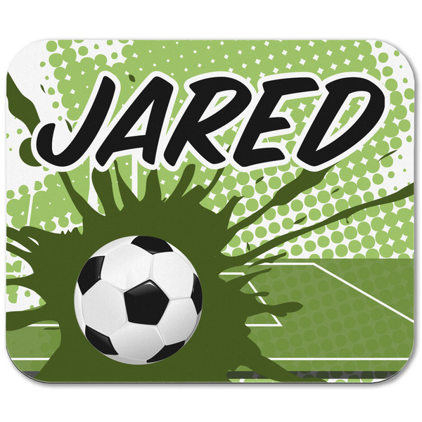 Soccer Rectangular Mouse Pad - APPROVAL