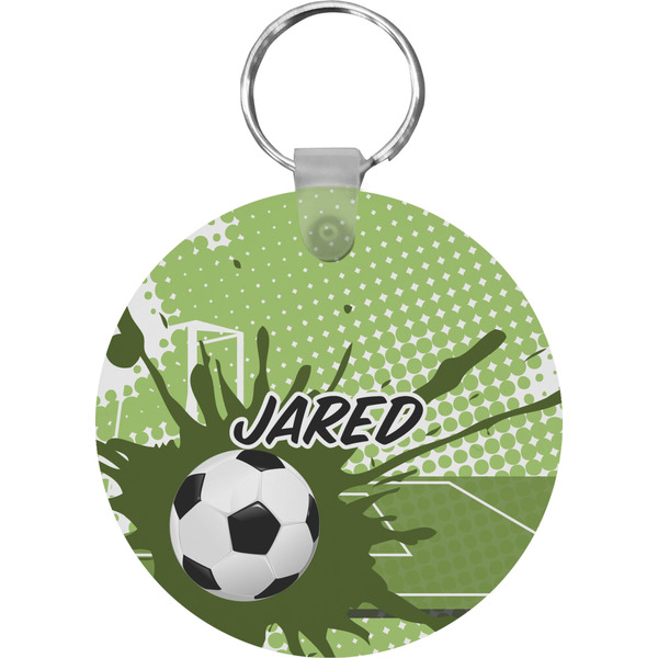 Soccer Round Keychain (Personalized)