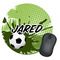 Soccer Round Mouse Pad (Personalized)