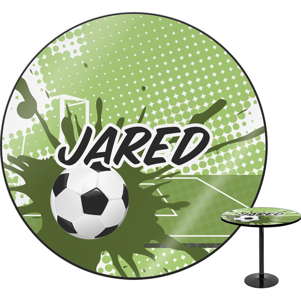 Custom Soccer Round Table - 30" (Personalized)
