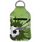 Soccer Sanitizer Holder Keychain - Small (Front Flat)