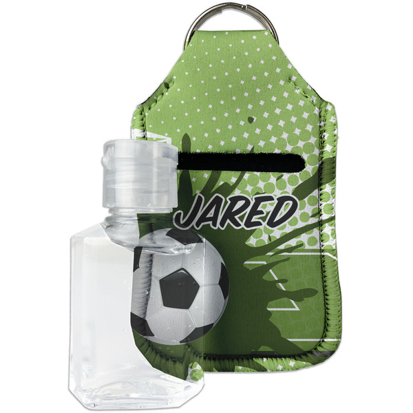 Custom Soccer Hand Sanitizer & Keychain Holder (Personalized)