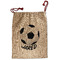 Soccer Santa Sack - Front (Personalized)