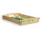 Soccer Serving Tray Wood Small - Corner