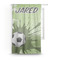 Soccer Sheer Curtain With Window and Rod