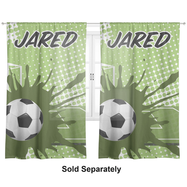 Soccer Sheer Curtains