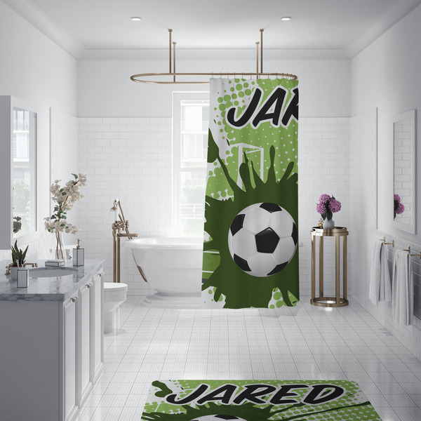 Soccer Shower Curtain - 70"x83"