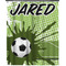 Soccer Extra Long Shower Curtain - 70"x84" (Personalized)