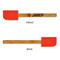 Soccer Silicone Spatula - Red - APPROVAL