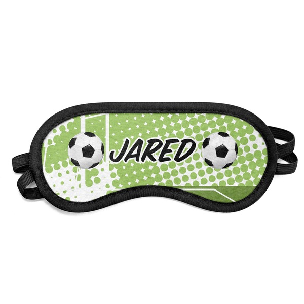 Custom Soccer Sleeping Eye Mask - Small (Personalized)