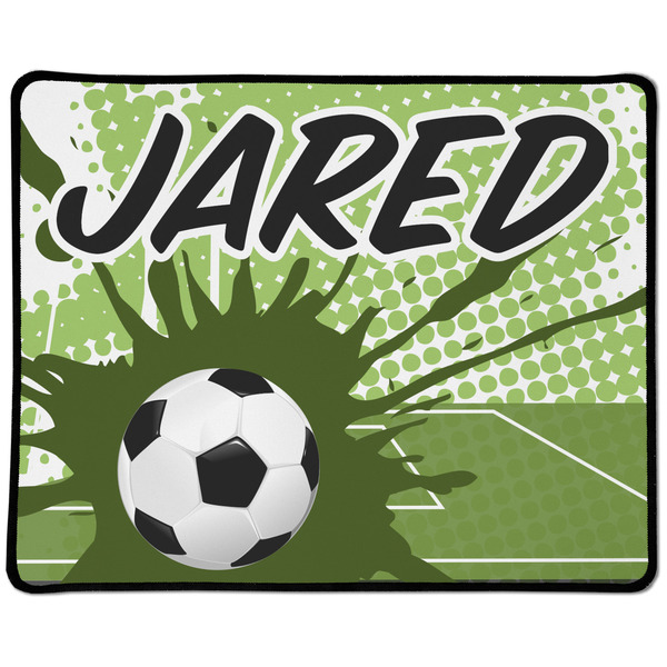 Custom Soccer Large Gaming Mouse Pad - 12.5" x 10" (Personalized)