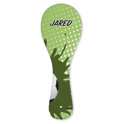 Soccer Ceramic Spoon Rest (Personalized)
