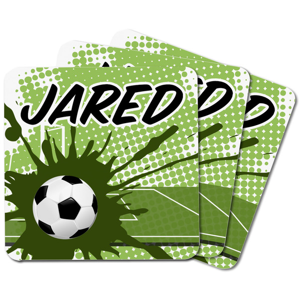 Soccer Square Fridge Magnet - MAIN